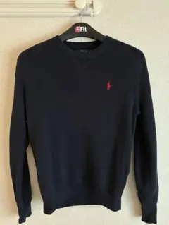 POLO RALPH LAUREN クルーネック スウェット ネイビー XS