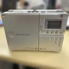KENWOOD ポータブルMDプレーヤー　DMC-Q55 KENWOOD ポータブルMDプレーヤー DMC-Q55 シルバー - メルカリ