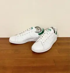 極美品　アディダス　スタンスミス　23.5センチ　ホワイト×グリーン