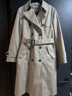 【美品】レディーストレンチコート(裏地取り外し可能)