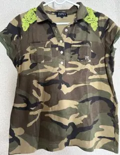 ⭐︎プロフ必読⭐︎ パーリーゲーツ⛳️カモフラポロシャツ　サイズ1