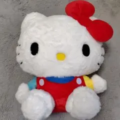 美品　ハローキティ 大きめぬいぐるみ