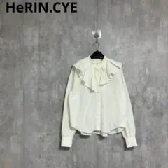 HeRIN.CYE Feels flared zip tops Black - メルカリ