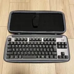 ロジクール K855 メカニカルキーボード グラファイト 専用ケース付