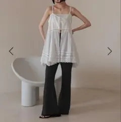 【前後着用可能】2WAYコットンレースミニ ワンピース LOWRYSFARM