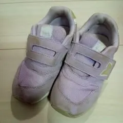 New Balance キッズスニーカー パープル　15.5センチ