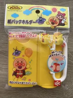 早い者勝ち✧*。アンパンマン 紙パックホルダー イエロー ハンカチセット