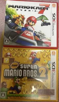 マリオカート7 & New スーパーマリオブラザーズ2 セット