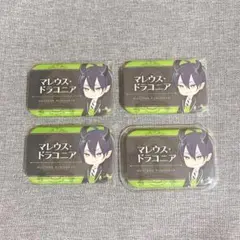 【4点セット】ツイステ マレウス スクエア缶バッジ ナムコ限定 ディアソムニア