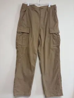 UNIQLO ベージュ カーゴパンツ Mサイズ