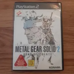 METAL GEAR SOLID 2 SONS OF LIBERTY PS2
