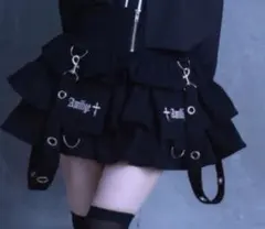 DimMoire PUNKフリルミニスカート BLACK - メルカリ