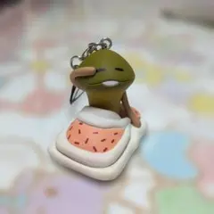 おさわり探偵なめこ栽培キット　　　　居眠りナメコ　ストラップ