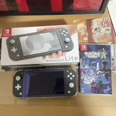 Nintendo Switch Lite グレー ポケモンza セット売り