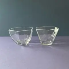小林裕之・希 ガラス六角茶杯 2個セット | Mercari