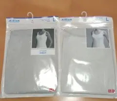 ユニクロ エアリズムタンクトップ Lサイズ 2枚セット