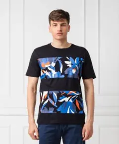 美品 BOSS ヒューゴボス コットンTシャツ XXL