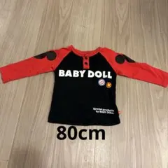 BABY DOLL ミッキーマウス Tシャツ 80