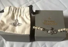 【正規品】Vivienne Westwood ミニバスレリーフ パールネックレスのサムネイル