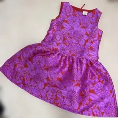 子供用 ワンピース ショッキングピンク