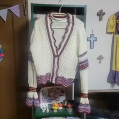 マメクロゴウチ　カーディガン