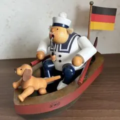 KWO 木製人形 船乗り 犬 ドイツ エルツ地方 KWO 木製人形 船乗り 犬 ドイツ エルツ地方 - メルカリ