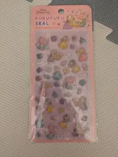 Disney PUKUPUKU SEAL ディズニープリンセス ぷくぷくシール