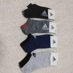 アディダス　靴下　4足　23～25㎝　①