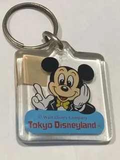東京ディズニーランド ミッキーマウス キーホルダー　レア