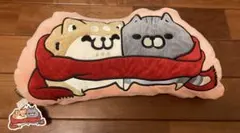 ボンレス犬とボンレス猫　クッションブランケット