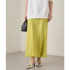 【Loungedress】ミモレナロースカート （g.yellow）のサムネイル