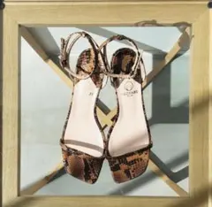 【BROTHER VELLIES/ブラザー ベリーズパイソン ストラップサンダルのサムネイル