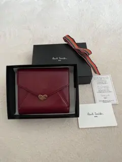 ポールスミス 二つ折り フラップ 財布 PaulSmith ラブレター3 専用箱