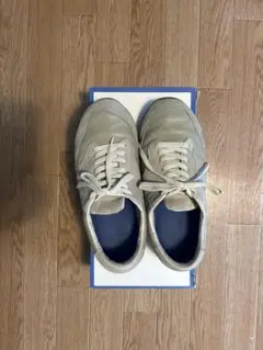 Blue over MARTY スニーカー スムースグレー 27.0cm