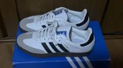 adidas Samba ホワイト/グレー/ブラック