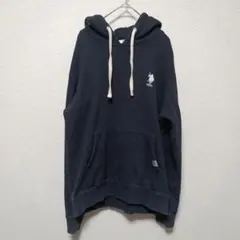 polo ユーエスポロアッスン トレーナー　スウェット フード ネイビー