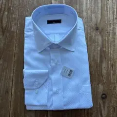 タグ付き　新品未使用　イージーケア シャツ 43/86 LL 長袖シャツ　白