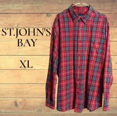 St.John's Bay　セントジョンズベイ チェック柄シャツ 　古着のサムネイル