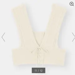 GU 2wayニットビスチェ