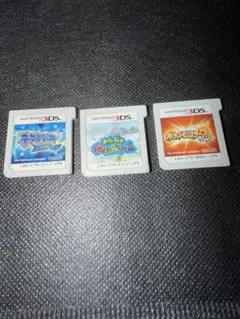 動作確認済みニンテンドー3DS ポケモン ソフト 4本セット - メルカリ