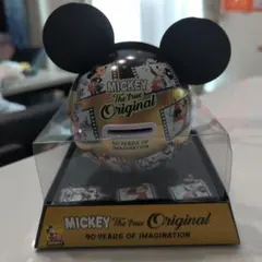 【限定】ミッキーマウス 90周年記念 コインバンク 貯金箱 ディズニー