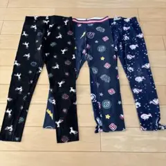 【3枚セット】ユニコーン柄 子供用レギンス スパッツ 7T 120相応