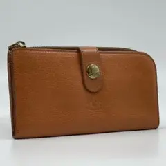 IL BISONTE イルビゾンテ　長財布　財布　レザー　ライトブラウンのサムネイル