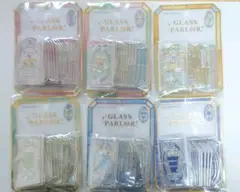 グラスパーラー GLASS PARLOR シール 6種セット