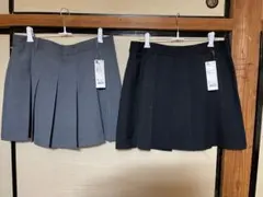 GU プリーツスカート 2色セット XL