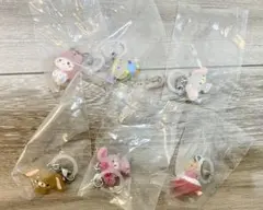 サンリオキャラクターズ　ゆるっと めじるしアクセサリー　コンプリートセット