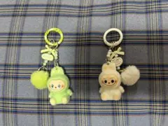 Labubuラブブ キーリング キーホルダー　2点セット