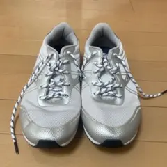 ニューバランス 女性用ゴルフシューズ ホワイト/ターコイズ マルチ