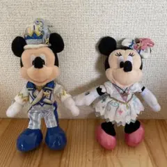 ミッキー　ミニー　ぬいば
