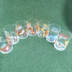 ディズニー　くまのプーさん　グラス　7個セット　未使用品　値下げ
